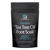M3 Naturals Tea Tree Oil Foot Soak in a warm bath for refreshed feet.