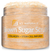 Gommage M3 Naturals au sucre brun pour le corps – exfolie en douceur et laisse la peau lumineuse