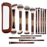 Pinceaux MAANGE: ensemble maquillage 13 pièces pour une application précise du teint.
