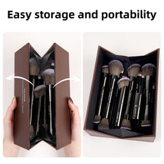 Pinceaux MAANGE double-face kabuki pour des applications polyvalentes.
