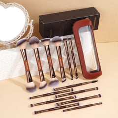 Pochette MAANGE pour pinceaux maquillage portable, protection et organisation en déplacement.