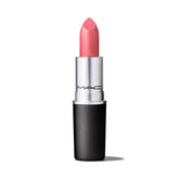 MAC Frost Lipstick Bombshell – rouge-glace lumineux pour des lèvres éclatantes.