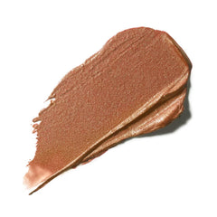 MAC Frost Lipstick Bronze Shimmer nuancier montre la teinte bronze lumineuse