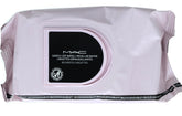 MAC lingettes douces avec eau micellaire pour démaquillage rapide et confort.
