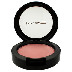 MAC Poudre à Joues Mocha teinte chocolat et rosée pour chaleur légère.