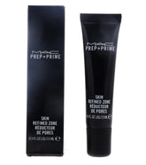MAC Prep + Prime Skin Refined Zone, flacon élégant, prévient les brillances et prépare la peau.