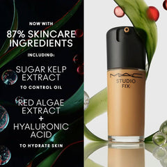 MAC Studio Fix Fluid hydratation-peau pour confort prolongé.