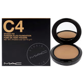 MAC Studio Fix Poudre compacte C4, teint uniforme et fini mat.