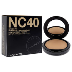 MAC Studio Fix teinte NC40 adaptée à une peau mixte.