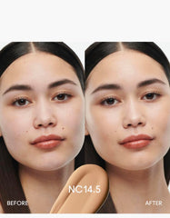 MAC Studio Radiance Serum application gestes simples pour une peau visiblement uniforme.