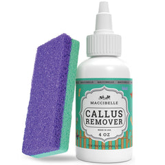 Maccibelle Callus Remover – bouteille de gel, élimination rapide des callosités tenaces