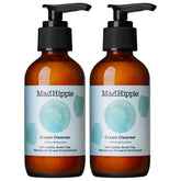 Mad Hippie crème nettoyante 2-pack: texture douce qui respecte la barrière cutanée.