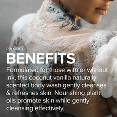 Texture crèmeuse du Mad Rabbit Refresh Body Wash procure douceur.