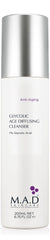 MAD Skincare nettoyant glycolique anti-âge, purifie la peau en douceur.