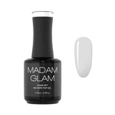 Madam Glam Top Coat sans essuyage, fini brillant et durable pour vos manucures.
