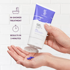 Color Therapy Perla, application rapide en 5 minutes sous la douche.
