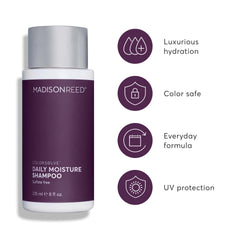 Madison Reed Colorsolve: texture mousseuse révélant douceur et brillance.