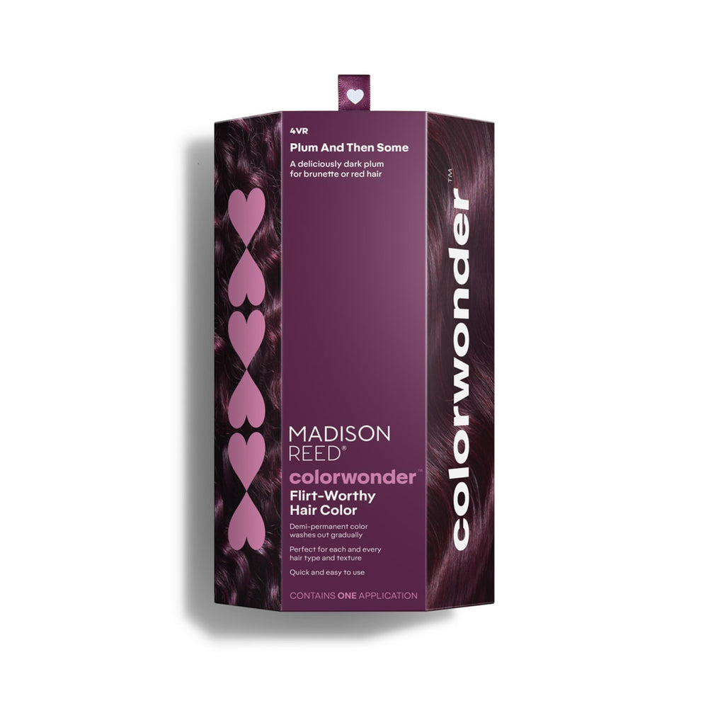 Madison Reed colorwonder bouteille-prune: couleur prune intense à domicile.
