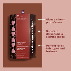 Colorwonder Madison Reed kératine et argan, cheveux nourris et brillants