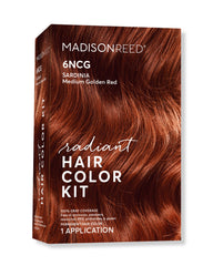 Kit Madison Reed Radiant Color, emballage clair et pratique pour usage à domicile.