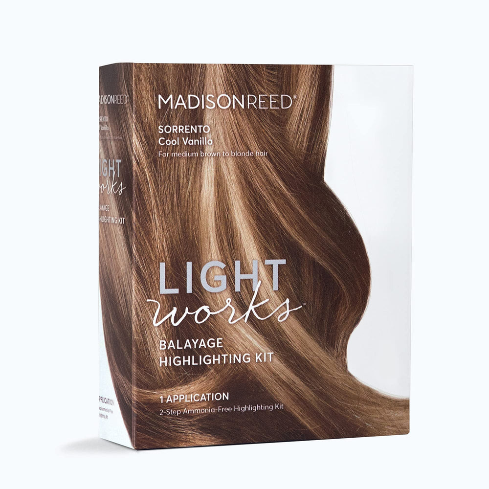 Madison Reed Light Works Kit: emballage prêt à l’emploi pour des balayages naturels à domicile.