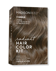 Madison Reed Radiant Kit dans son emballage, prêt à colorer chez soi