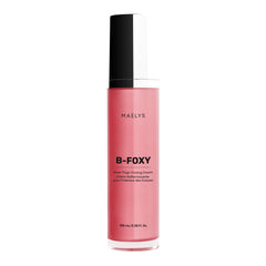 MAËLYS B-FOXY crème raffermissante pour cuisse interne, texture satinée après application.