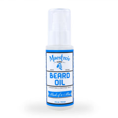 Maestro's Classic huile barbe – bouteille Mark de lhomme, entretien quotidien et élégance