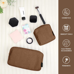 Qualité de couture et fermeture robustes sur la trousse Magefy