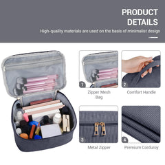 Poche cube Magefy pour organiser les essentiels en déplacement.