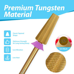MagiBling : Tête plane conique, coupes sûres sans endommager cuticules.