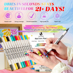 Magic Armor stylo art ongles sans composants toxiques pour creations securises