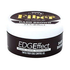 Magic Collection gel contrôle des bords teint brun foncé, finition lisse et tenue légère.