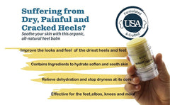 Magic Heal natural blend with coconut oil and shea butter nourishes skin.
