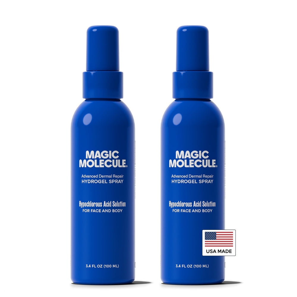 Magic Molecule réparation cutanée hydrogel spray sur peau adaptée
