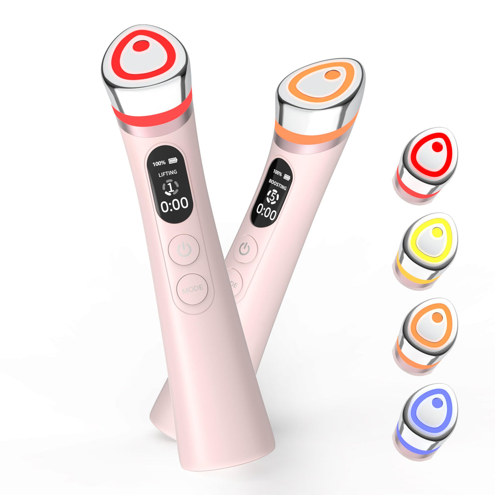 Magivol Face Lift Device montre un design ergonomique facilitant le soin du visage à domicile.