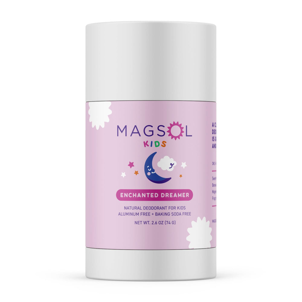 MagSol Organics Enchanted Dreamer déodorant — emballage pratique pour le quotidien.
