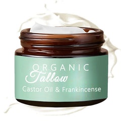 Maidlure – crème visage à base de graisse de bœuf, encens et ricin, hydratation légère.
