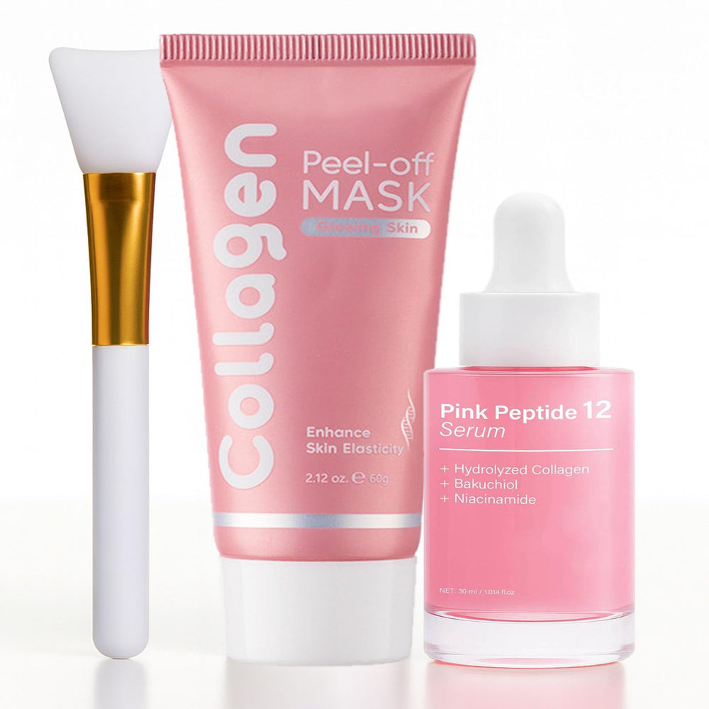 Maidlure Skynflow masque Peel-Off collagène et niacinamide pour peau lisse au matin.