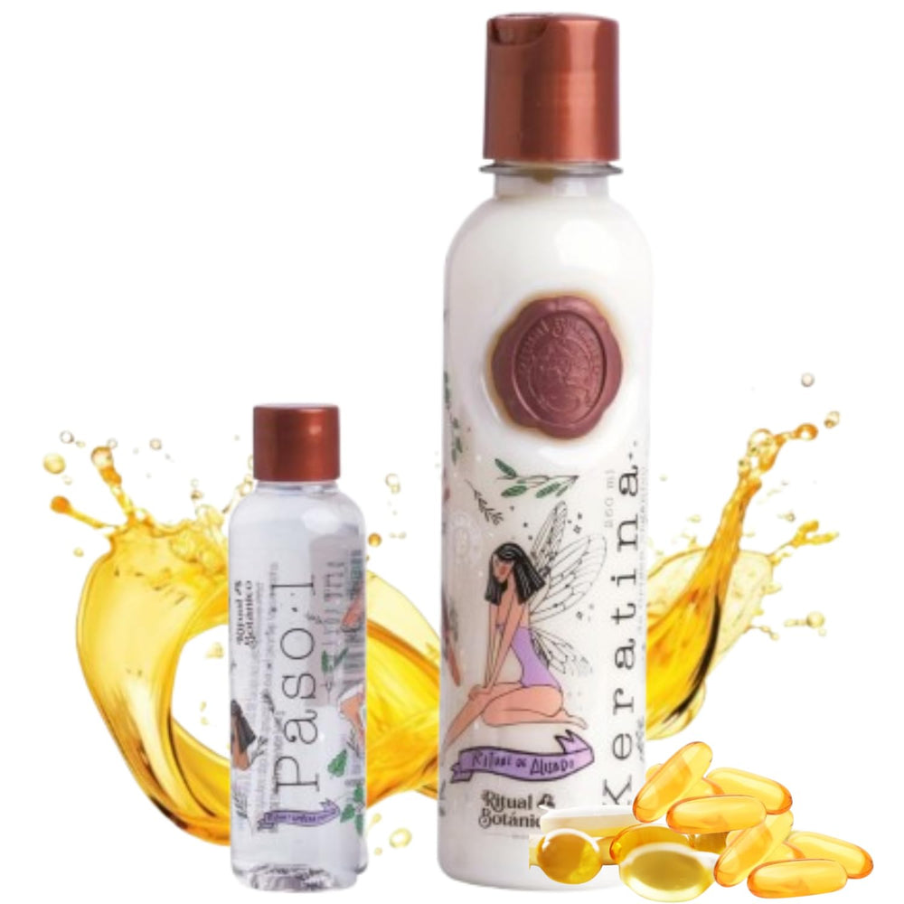 Maike Amour Rituel Botanique Keratine Organique bouteille 250 ml, brillance et douceur