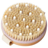 MainBasics brosse-corps à sec vue avant, exfolie et stimule la circulation.