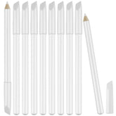 Maitys crayon blanc pour ongles 2-en-1, bords nets et élégants.