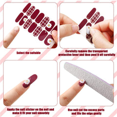 Maitys lime ongles incluse, outil pratique pour préparer l'ongle.