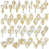 Maitys cœur-pendentif pour ongles, look romantique et durable.