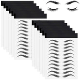 Maitys sourcils 4D, apparence poil, adhésifs pour un look naturel.