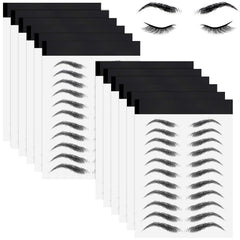 Maitys sourcils 4D, apparence poil, adhésifs pour un look naturel.