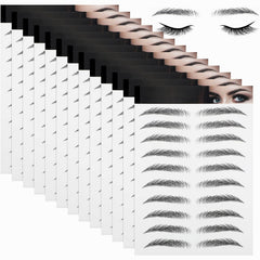 Sourcils Maitys 4D imitant les poils, transfert étanche et naturel.