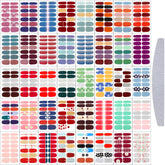 Ensemble complet Maitys de stickers ongles pour un look personnalisé.