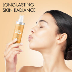 Texture satinée de l huile pour une peau douce et soyeuse.