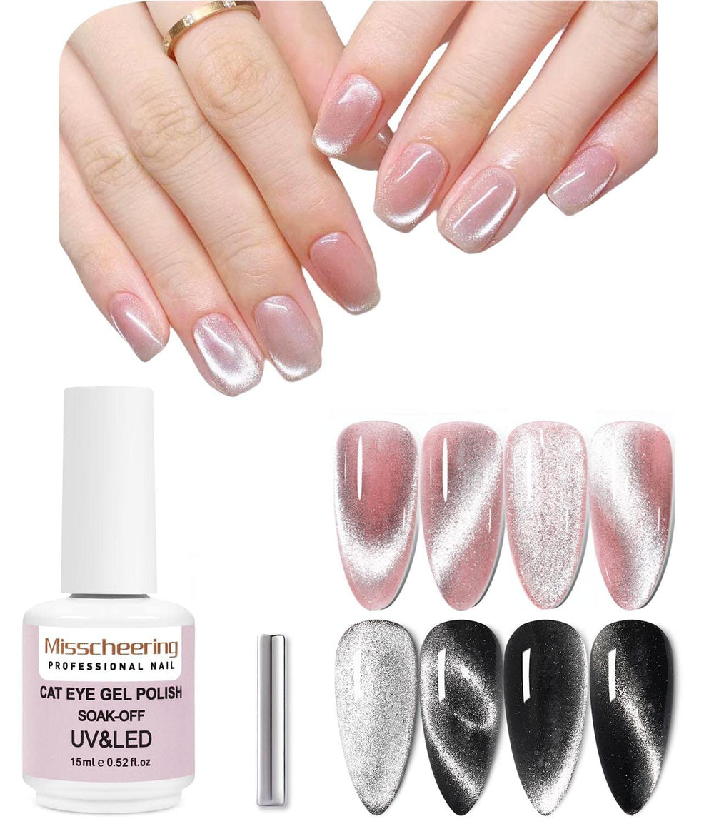 Major Dijit Vernis gel effet œil de chat galaxie 15 ml sur ongles lumineux